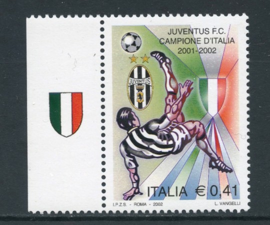 2002 - REPUBBLICA - JUVENTUS CAMPIONE - NUOVO - LOTTO/25604
