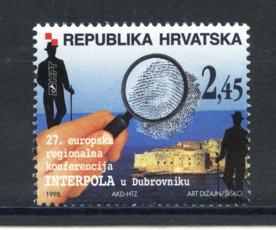 1998 - CROAZIA - INTERPOL - NUOVO - LOTTO/32841