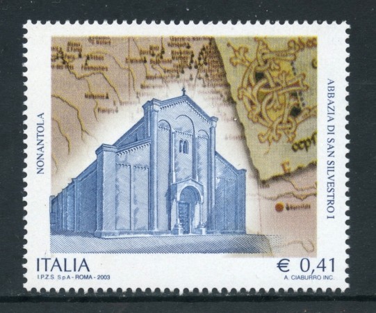 2003 - REPUBBLICA - ABBAZIA DI NONANTOLA - NUOVO - LOTTO/25563
