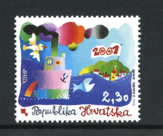 2001 - CROAZIA - NUOVO MILLENIO - NUOVO - LOTTO/32897