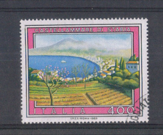 1985 - LOTTO/6831UB - REPUBBLICA - 400 L. CASTELLAMMARE - USATO
