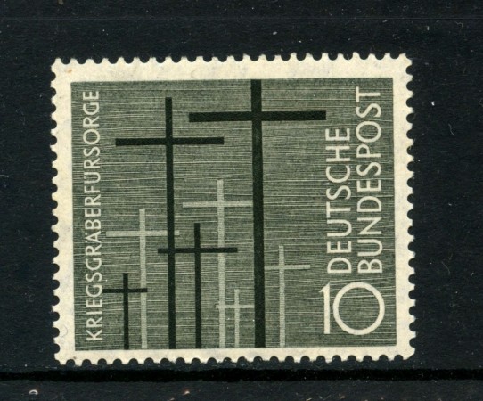 1956 - GERMANIA FEDERALE - CIMITERI MILITARI - NUOVO - LOTTO/30796