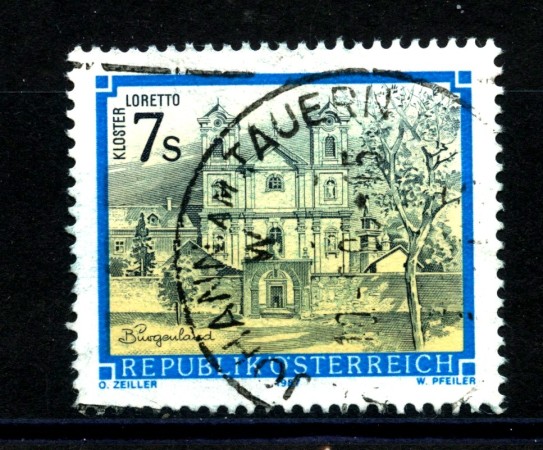 1987 - AUSTRIA - LOTTO/39543 - MONASTERO DI LORETTO - USATO