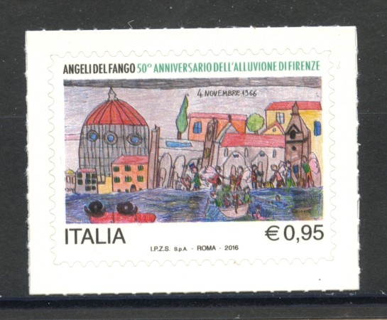 2016 - REPUBBLICA - ALLUVIONE DI FIRENZE - NUOVO - LOTTO/36977