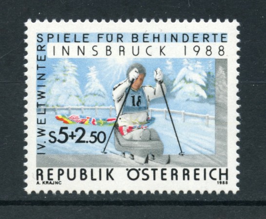 1988 - LOTTO/20290 - AUSTRIA -  GIOCHI DI INNSBRUCK - NUOVO
