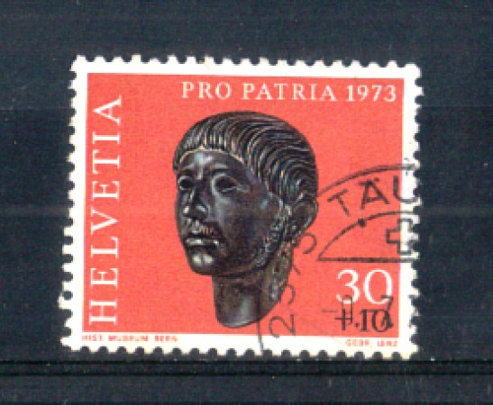 1973 - LOTTO/SVI927U - SVIZZERA - 30+10c. PRO PATRIA - USATO