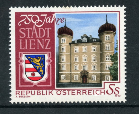 1992 - LOTTO/16438 - AUSTRIA - CITTA' DI LIENZ - NUOVO