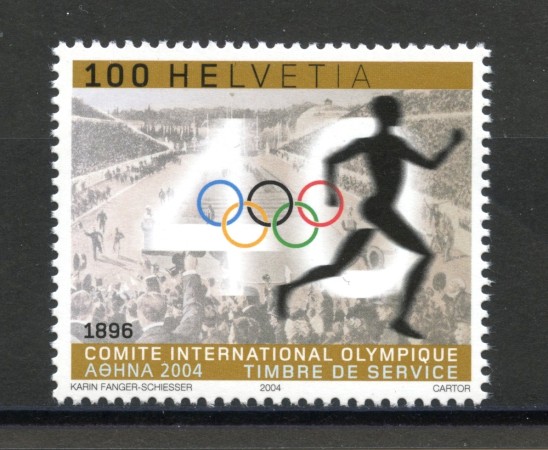 2004 - SVIZZERA - COMITATO OLIMPICO - SERVIZIO - NUOVO - LOTTO/37439