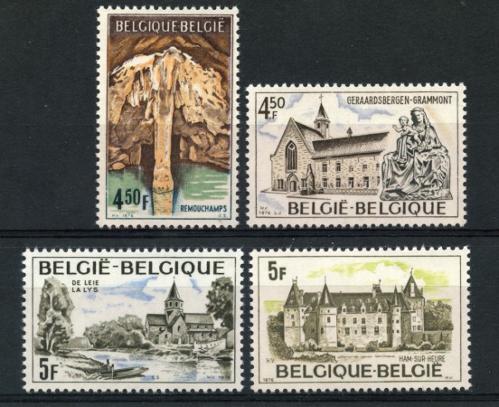 1976 - LOTTO/23168 - BELGIO - TURISTICA 4v. - NUOVI