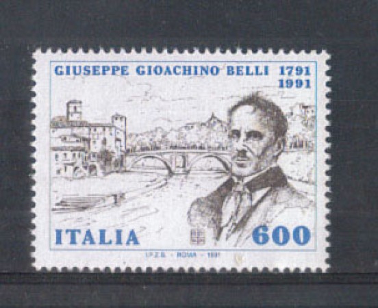 1991 - LOTTO/6960 - REPUBBLICA - GIOACHINO BELLI