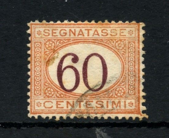 1924 - REGNO - LOTTO/48194 - 60 CENTESIMI SEGNATASSE USATO