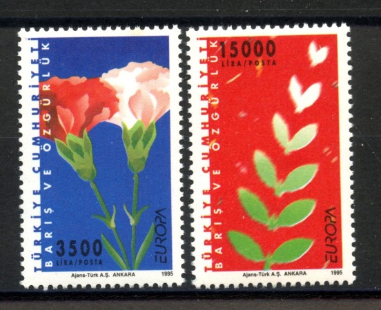 1995 - TURCHIA - LOTTO/41112 - EUROPA  2v. - NUOVI