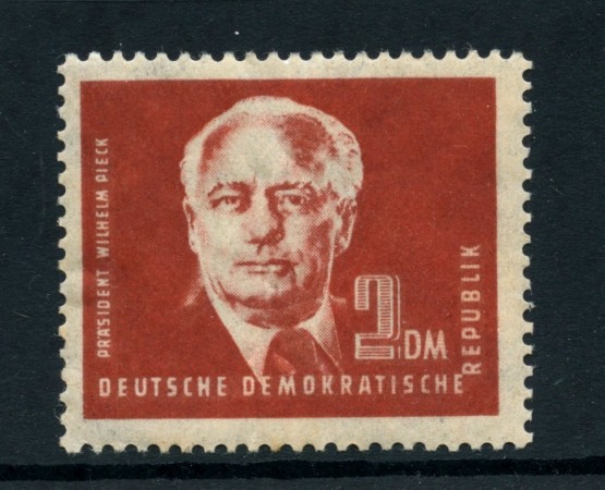 1950 - GERMANIA DEMOCRATICA - 2 Dm. PRESIDENTE PIECK - NUOVO - LOTTO/28373
