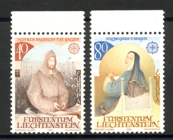 1983 - LIECHTENSTEIN - LOTTO/41347 - EUROPA 2v. - NUOVI