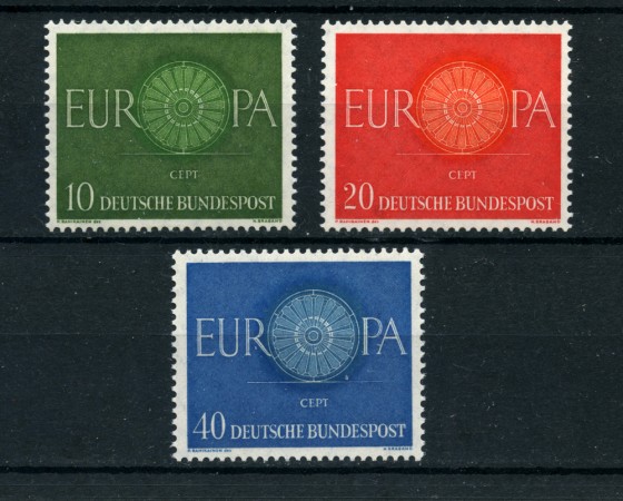 1960 - LOTTO/22675 - GERMANIA FEDERALE - EUROPA 3v. - NUOVI