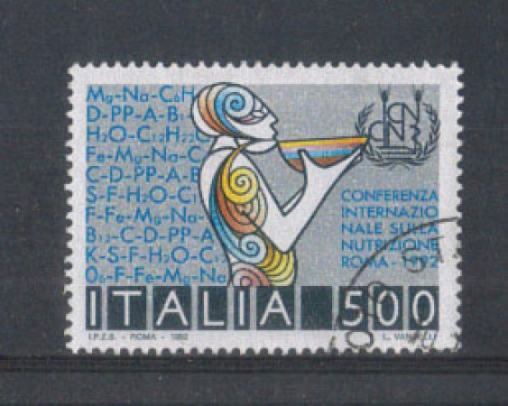 1992 - LOTTO/7002U - REPUBBLICA - NUTRIZIONE - USATO