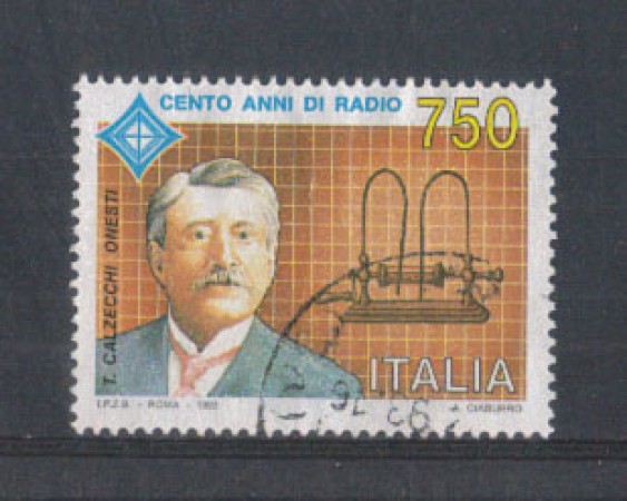 1993 - LOTTO/7010U - REPUBBLICA - CENTENARIO RADIO - USATO