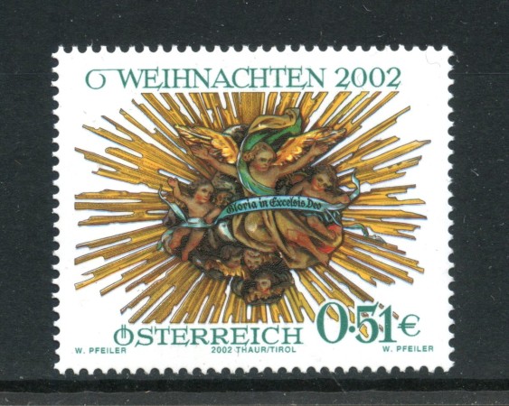2002 - AUSTRIA - LOTTO/41915 - NATALE - NUOVO
