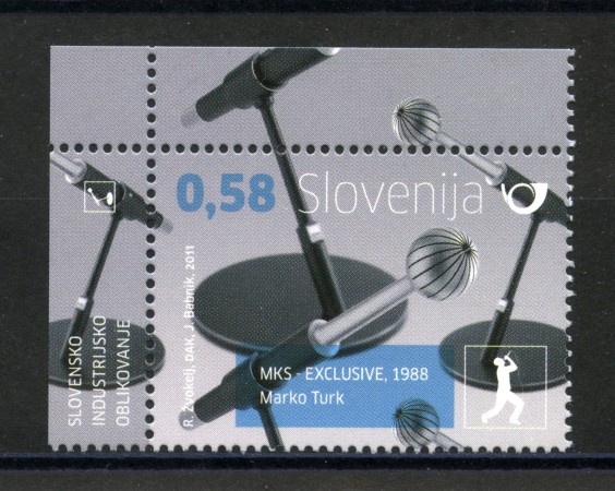2011 - SLOVENIA - DESIGN INDUSTRIALE - NUOVO - LOTTO/34497