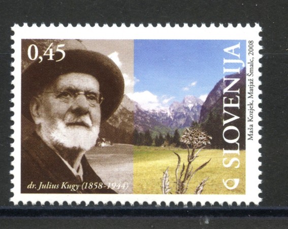 2008 - SLOVENIA - JULIUS KUGY - NUOVO - LOTTO/343374