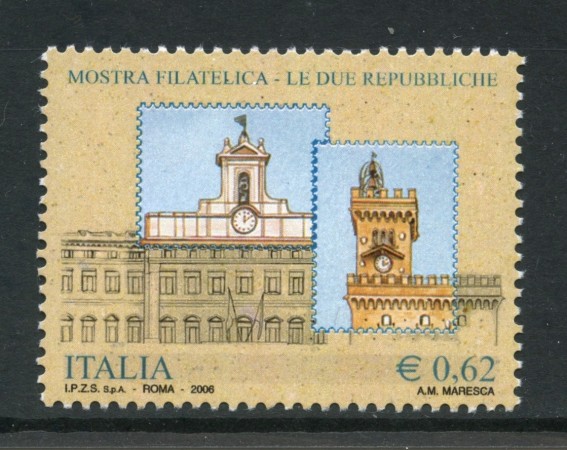 2006 - LOTTO/7567A - REPUBBLICA - LE DUE REPUBBLICHE - NUOVO