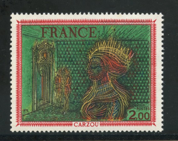1976 - LOTTO/17394 - FRANCIA 2 Fr. CARZOU - NUOVO