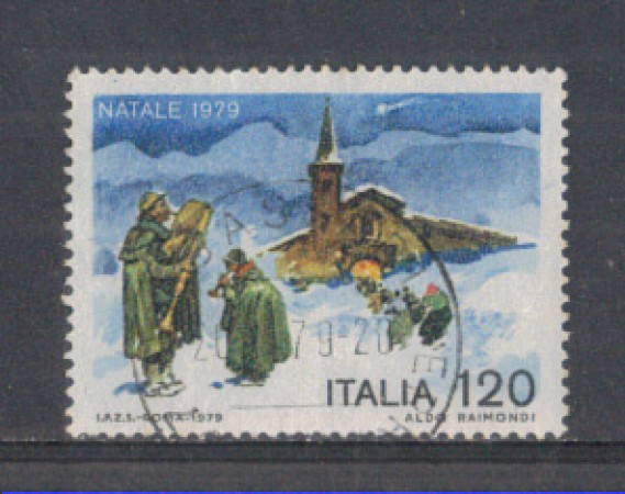 1979 - LOTTO/6712U - REPUBBLICA - NATALE - USATO