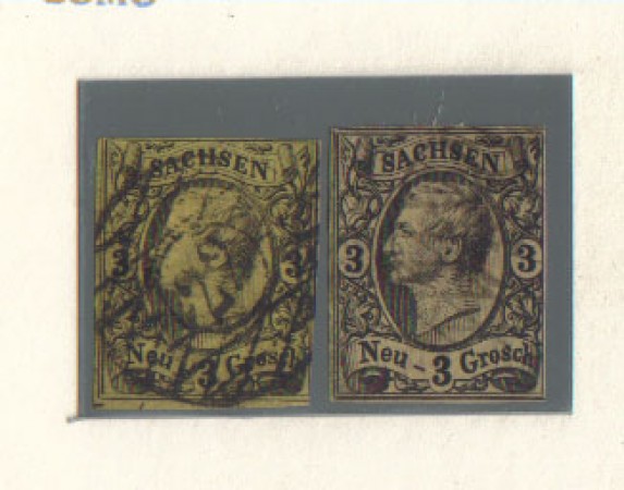 SASSONIA - 1855 - LBF/3290S - 3 neu Grosch