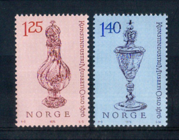 1976 - LOTTO/NORV679CPN - NORVEGIA - CENTENARIO MUSEO DI OSLO - NUOVI