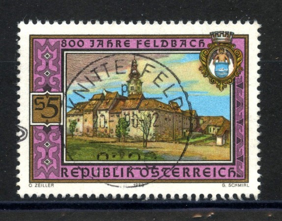 1988 - AUSTRIA - FELDBACH - USATO - LOTTO/39568