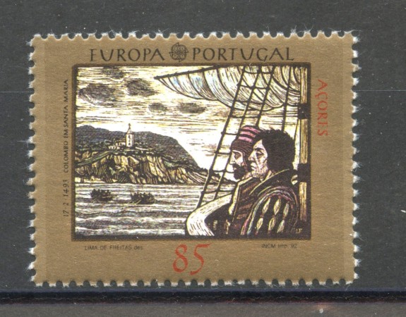 1992 - AZZORRE - LOTTO/41107 - EUROPA - NUOVO