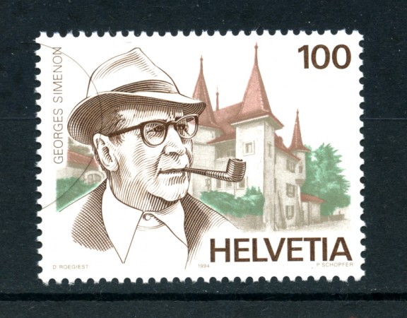1994 - LOTTO/20279 - SVIZZERA - GEORGES SIMENON - NUOVO
