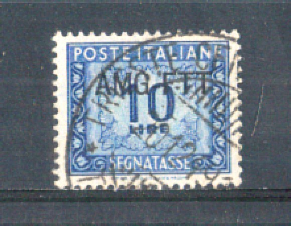 1949/54 - LOTTO/10411U - TRIESTE A - 10 LIRE SEGNATASSE USATO