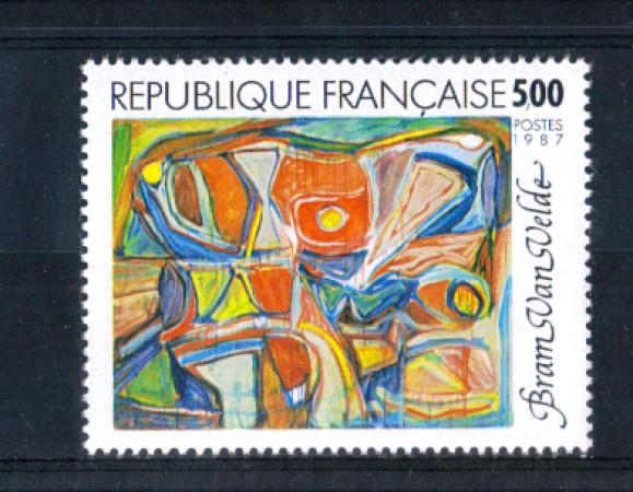 1987 - LOTTO/FRA2470N - FRANCIA - 5 Fr. BRAM VAN VELDE - NUOVO