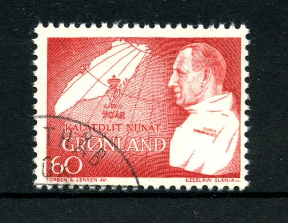 GROENLANDIA - 1969 - LOTTO/21972 - 60 o. GENETLIACO - USATO