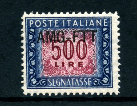 1949/54 - LOTTO/23728 - TRIESTE A - 500 LIRE SEGNATASSE - NUOVO