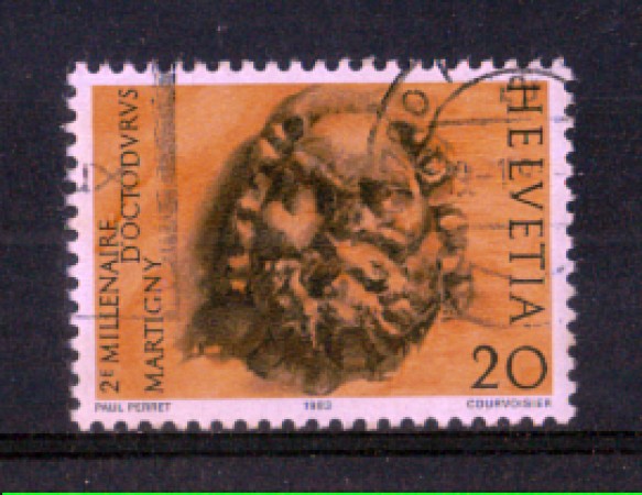 1983 - LOTTO/SVI1185U - SVIZZERA - 20c. MARTIGNY - USATO