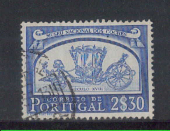 1952 - LOTTO/9739HU - PORTOGALLO - 2,30e. CARROZZE - USATO