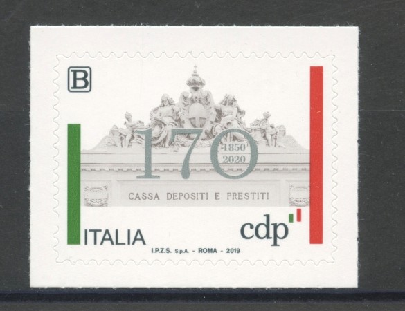 2019 - REPUBBLICA - CASSA DEPOSITI E PRESTITI - NUOVO - LOTTO/37135