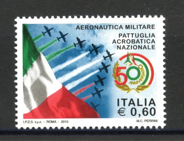 2010 - REPUBBLICA - PATTUGLIA ACROBATICA NAZIONALE - NUOVO - LOTTO/37237