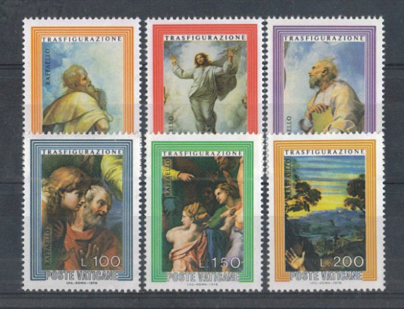 1976 - LOTTO/5963 - VATICANO - TRASFIGURAZIONE