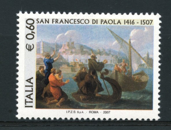 2007 - LOTTO/15195 - REPUBBLICA - S. FRANCESCO DI PAOLA - NUOVO