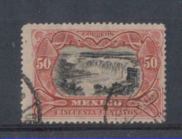 1902 - LOTTO/4983 - MESSICO - 50c. CASCATE JUNACATLAN