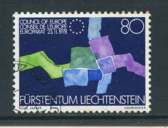 1979 - LOTTO/23203 - LIECHTENSTEIN - CONSIGLIO D'EUROPA - USATO