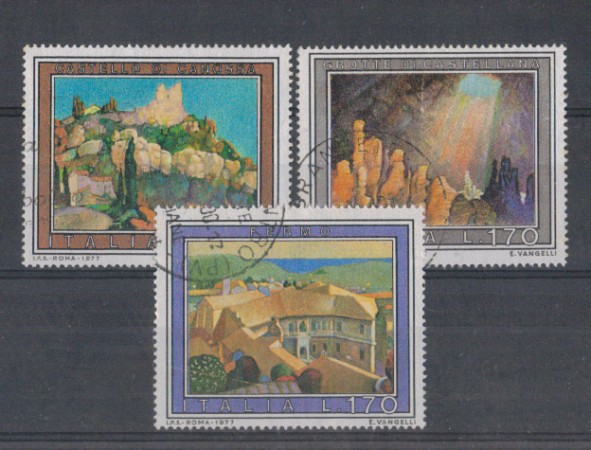 1977 - LOTTO/6662U - REPUBBLICA - TURISTICA 4° SERIE - USATI