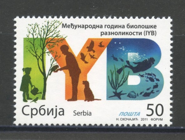 2011 - SERBIA REPUBBLICA - BIODIVERSITA' - NUOVO - LOTTO/35173