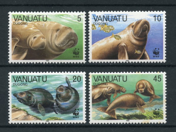 1988 - LOTTO/19245 - VANUATU - IL DUGONGO 4v. - NUOVI