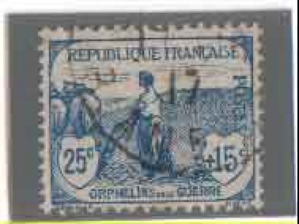 1917/19 - LOTTO/FRA151U - FRANCIA - PRO ORFANI DI GUERRA - USATO