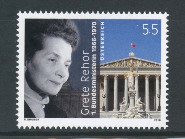 2010 - AUSTRIA - GRETE REHOR - NUOVO - LOTTO/33535