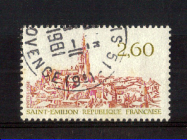 1981 - LOTTO/FRA2162U - FRANCIA - 2,60Fr. SAINT-EMILION  USATO